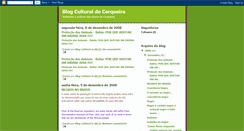 Desktop Screenshot of blogculturaldocerqueira.blogspot.com