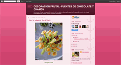 Desktop Screenshot of chocofuentespozarica.blogspot.com