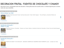 Tablet Screenshot of chocofuentespozarica.blogspot.com