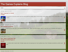 Tablet Screenshot of gainesexplains.blogspot.com