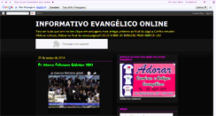 Desktop Screenshot of guiaevangelicojf.blogspot.com