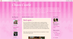 Desktop Screenshot of chaoscastle-valerie.blogspot.com