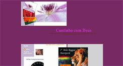 Desktop Screenshot of cantinhodeby.blogspot.com