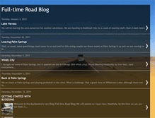 Tablet Screenshot of full-timeroadblog.blogspot.com