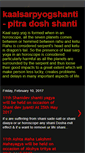 Mobile Screenshot of kaalsarpyogshanti.blogspot.com