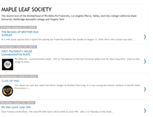 Tablet Screenshot of mapleleafbrotherhood.blogspot.com