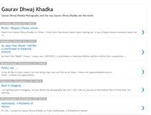 Tablet Screenshot of gauravdhwajkhadka.blogspot.com