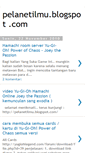 Mobile Screenshot of pelanetilmu.blogspot.com