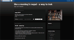 Desktop Screenshot of nepal-jazztrek.blogspot.com