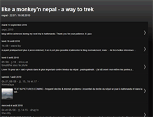 Tablet Screenshot of nepal-jazztrek.blogspot.com