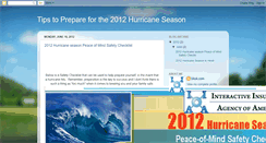 Desktop Screenshot of prepareforhurricaneseason.blogspot.com