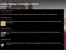 Tablet Screenshot of livingspringsccny.blogspot.com