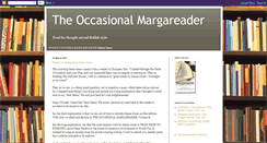 Desktop Screenshot of occasionalmargareader.blogspot.com