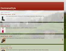 Tablet Screenshot of dorimenastyle.blogspot.com