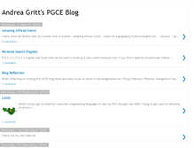 Tablet Screenshot of andreagritt.blogspot.com