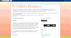 Desktop Screenshot of folkloreparaguay.blogspot.com