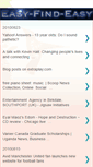 Mobile Screenshot of easy-find-easy-website.blogspot.com
