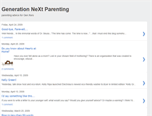 Tablet Screenshot of genxparents.blogspot.com