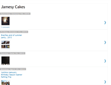 Tablet Screenshot of jamesy-cakes.blogspot.com