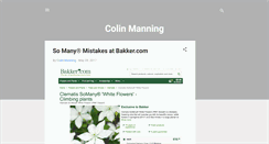 Desktop Screenshot of colinemanning.blogspot.com