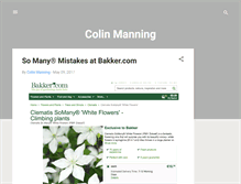 Tablet Screenshot of colinemanning.blogspot.com