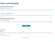 Tablet Screenshot of dellalambwrestling.blogspot.com