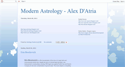 Desktop Screenshot of modern-astrology.blogspot.com