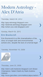 Mobile Screenshot of modern-astrology.blogspot.com
