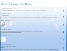 Tablet Screenshot of modern-astrology.blogspot.com