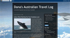 Desktop Screenshot of danasaustraliantravellog.blogspot.com