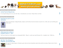 Tablet Screenshot of animaltourism.blogspot.com
