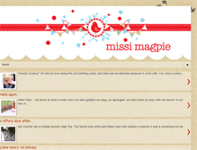 Tablet Screenshot of missi-magpie.blogspot.com