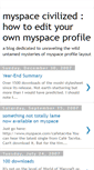 Mobile Screenshot of myspacecivilized.blogspot.com