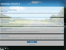 Tablet Screenshot of missing-people-vlakapu.blogspot.com