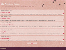 Tablet Screenshot of mypreciousbump.blogspot.com