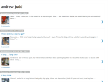 Tablet Screenshot of andrewjudd.blogspot.com