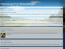 Tablet Screenshot of palenciaconpenstrikermanager.blogspot.com