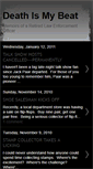 Mobile Screenshot of deathismybeat.blogspot.com
