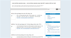 Desktop Screenshot of con-duong-hoang-kim.blogspot.com