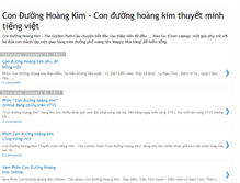 Tablet Screenshot of con-duong-hoang-kim.blogspot.com