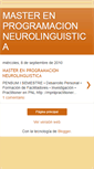 Mobile Screenshot of masterenprogramacionneurolinguistica.blogspot.com