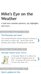 Mobile Screenshot of mikeseyeontheweather.blogspot.com