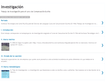 Tablet Screenshot of investigacionfincaquintin.blogspot.com