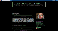 Desktop Screenshot of girltattooz.blogspot.com