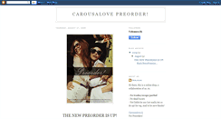 Desktop Screenshot of carousalovex.blogspot.com