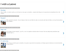 Tablet Screenshot of iwishaloewe.blogspot.com