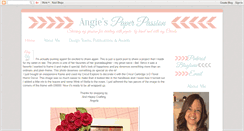 Desktop Screenshot of angiespaperpassion.blogspot.com