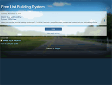 Tablet Screenshot of freelistbuildingsystem.blogspot.com