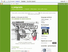 Tablet Screenshot of oemigrantedopazo.blogspot.com