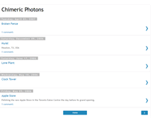 Tablet Screenshot of chimericphotons.blogspot.com